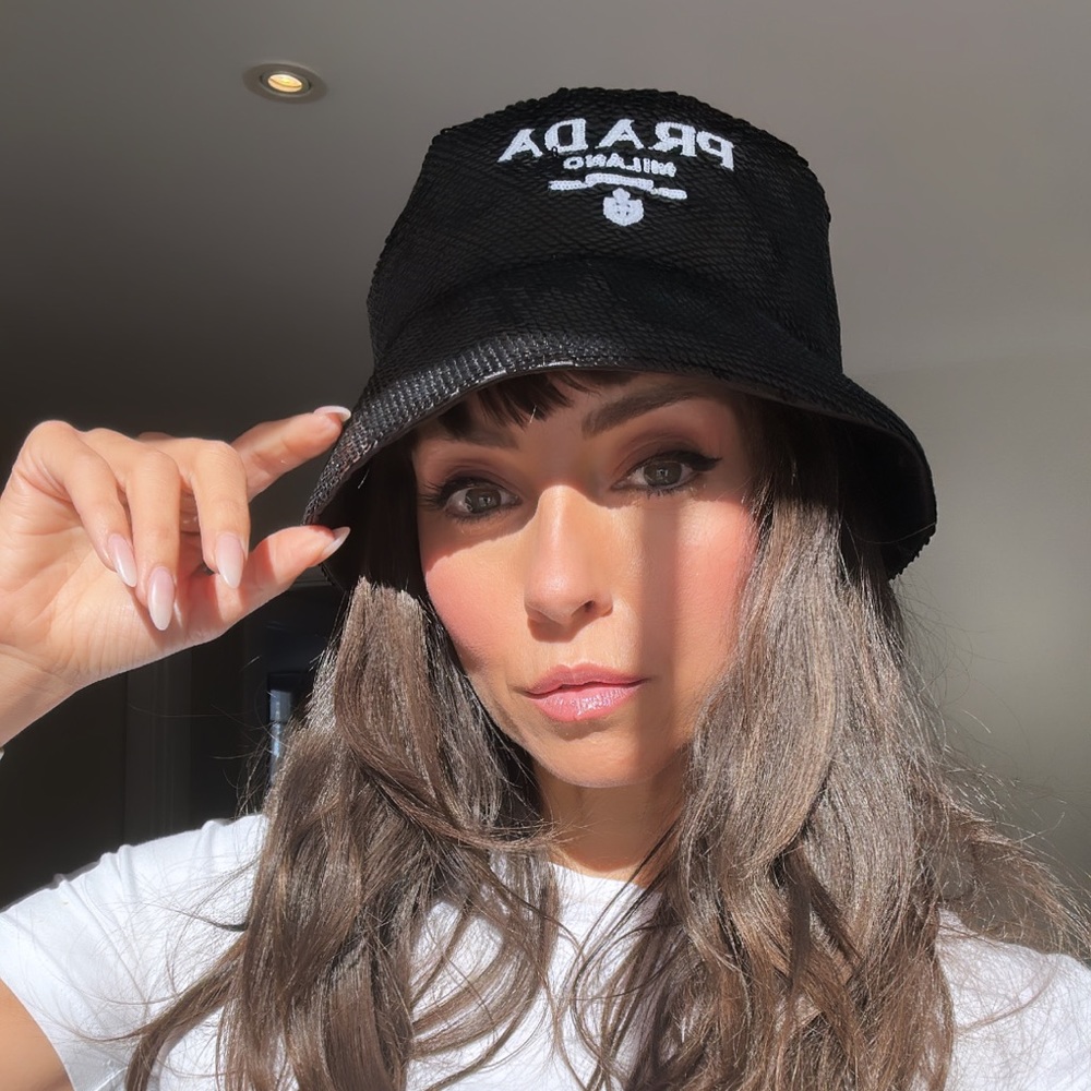 Prada Sequin bucket hat